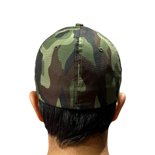 GORRA FOX FLEXFIT FOX HEAD VERDE CAMO L/XL