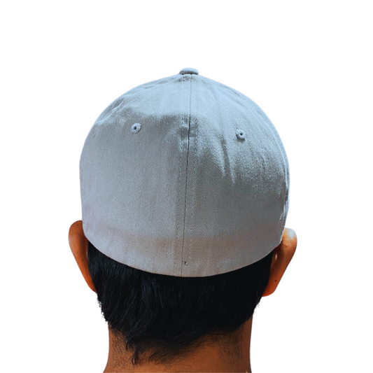 GORRA FOX FLEXFIT WITHERED GRIS L/XL