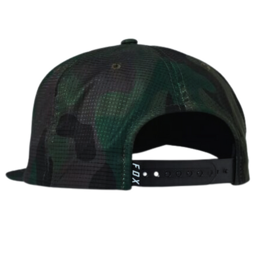 GORRA FOX SNAPBACK VZNS NEGRO CAMO OS