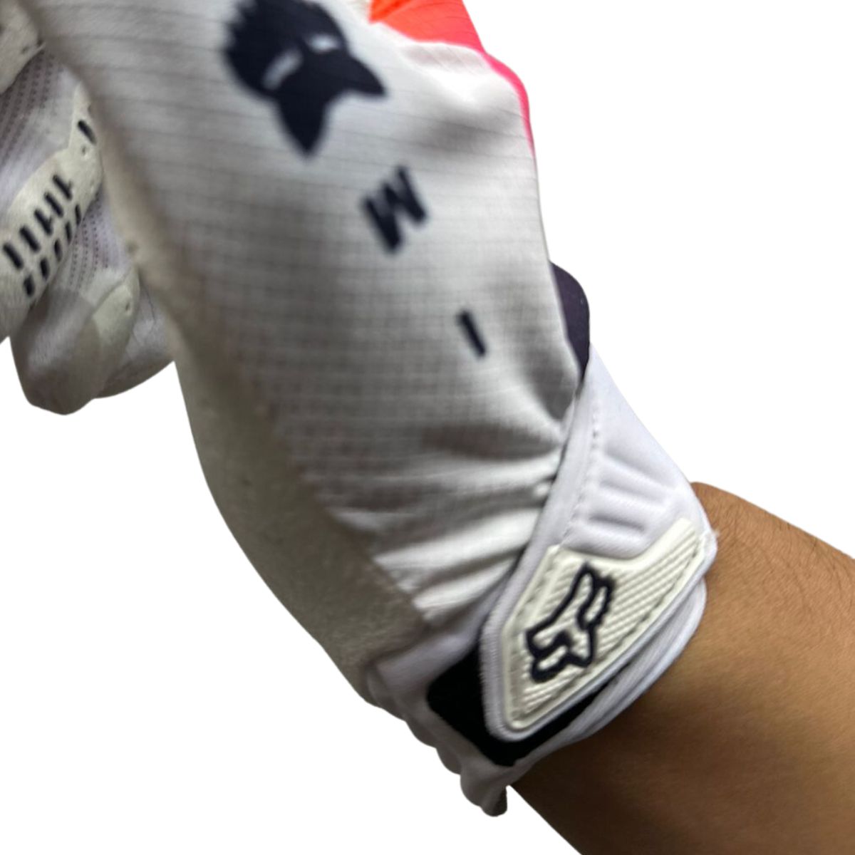 GUANTES FOX FLEXAIR RYVR BLANCO EXTRA GRANDE