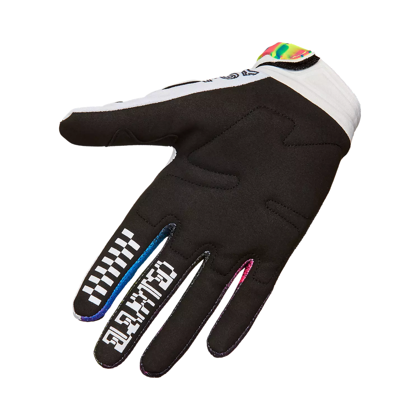 GUANTES FOX 180 IMAGE COSMO BLANCO