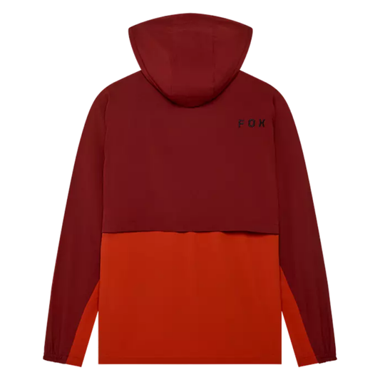 ROMPEVIENTOS FOX SURVIVALIST ROJO OXIDO