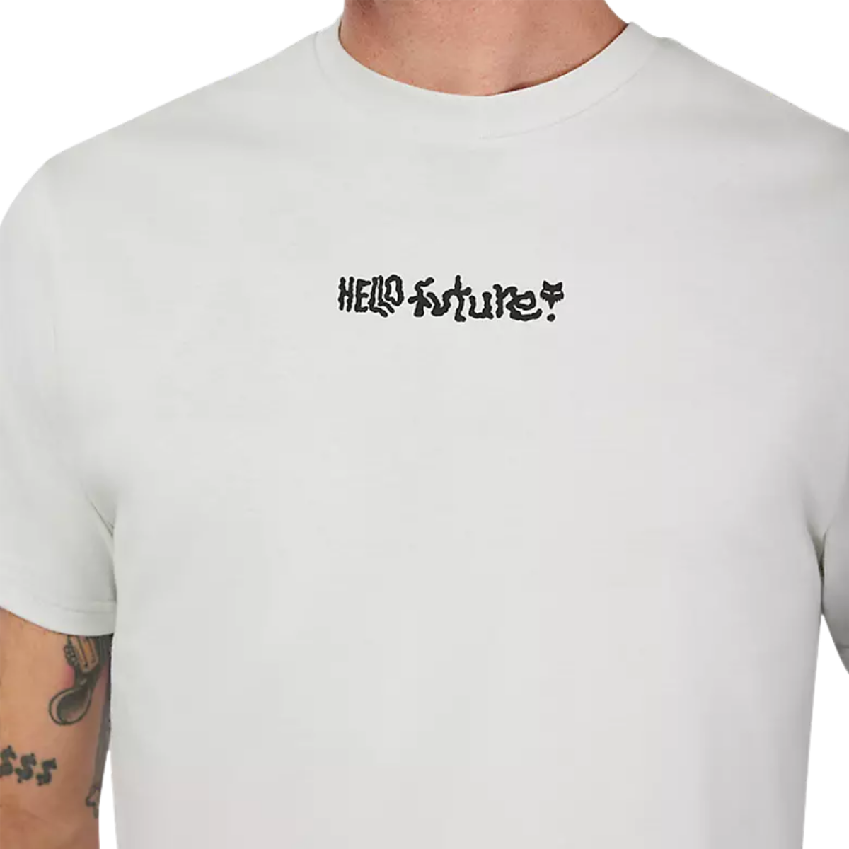 PLAYERA FOX PREMIUM FUTURE GRIS CLARO