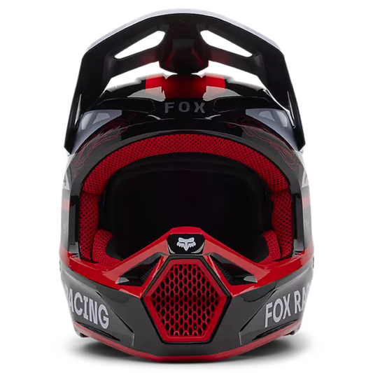 CASCO FOX V1 RACE SPEC ROJO