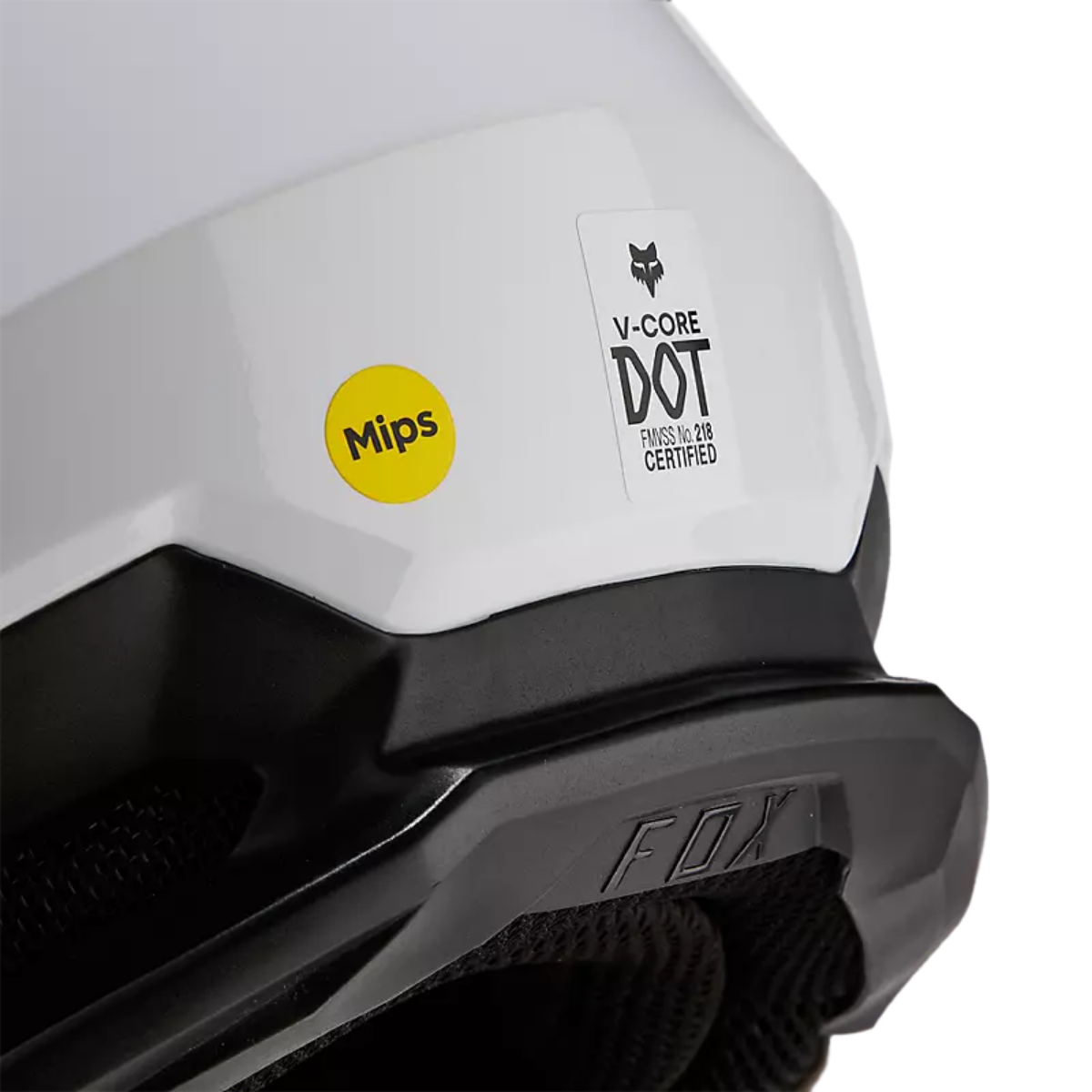 CASCO FOX V CORE BLANCO