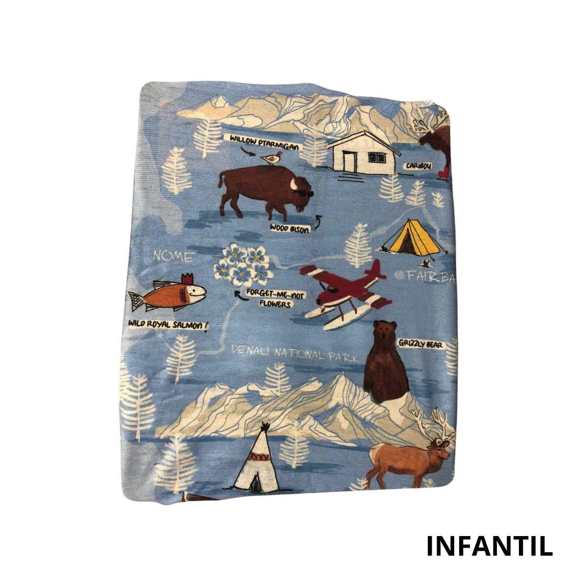 BUFF® ORIGINAL ECOSTRETCH IMUS WASHED BLUE INFANTIL