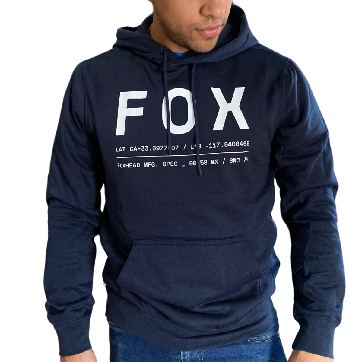 SUDADERA FOX PULLOVER NON STOP AZUL