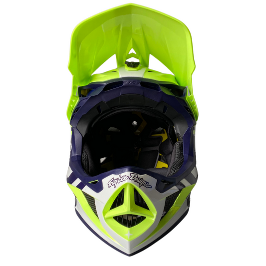 CASCO TLD D4 POLYACRYLITE FIFT50 AZUL/AMARILLO MEDIANO