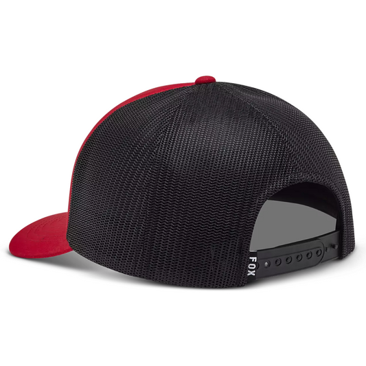 GORRA FOX TRUCKER FOX HEAD ROJO OS