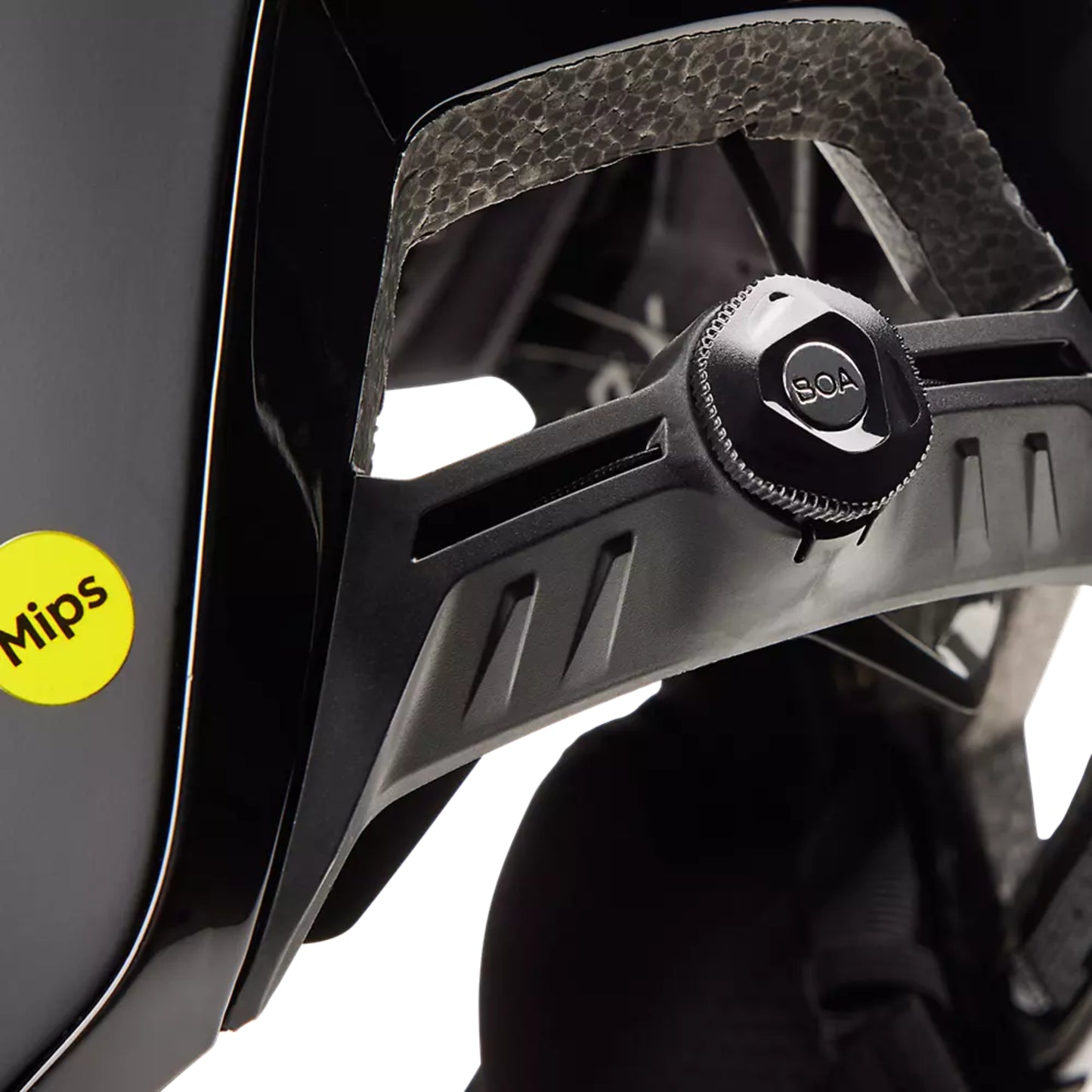 CASCO FOX PROFRAME RS NEGRO MATTE
