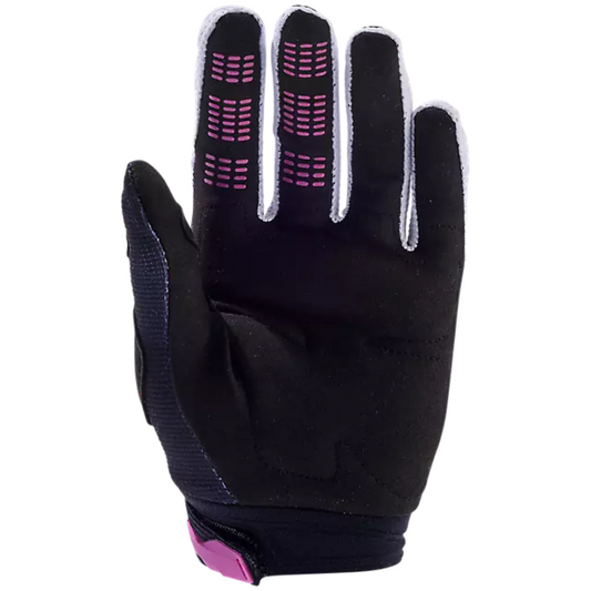 GUANTES FOX 180 FLORA MUJER NEGRO
