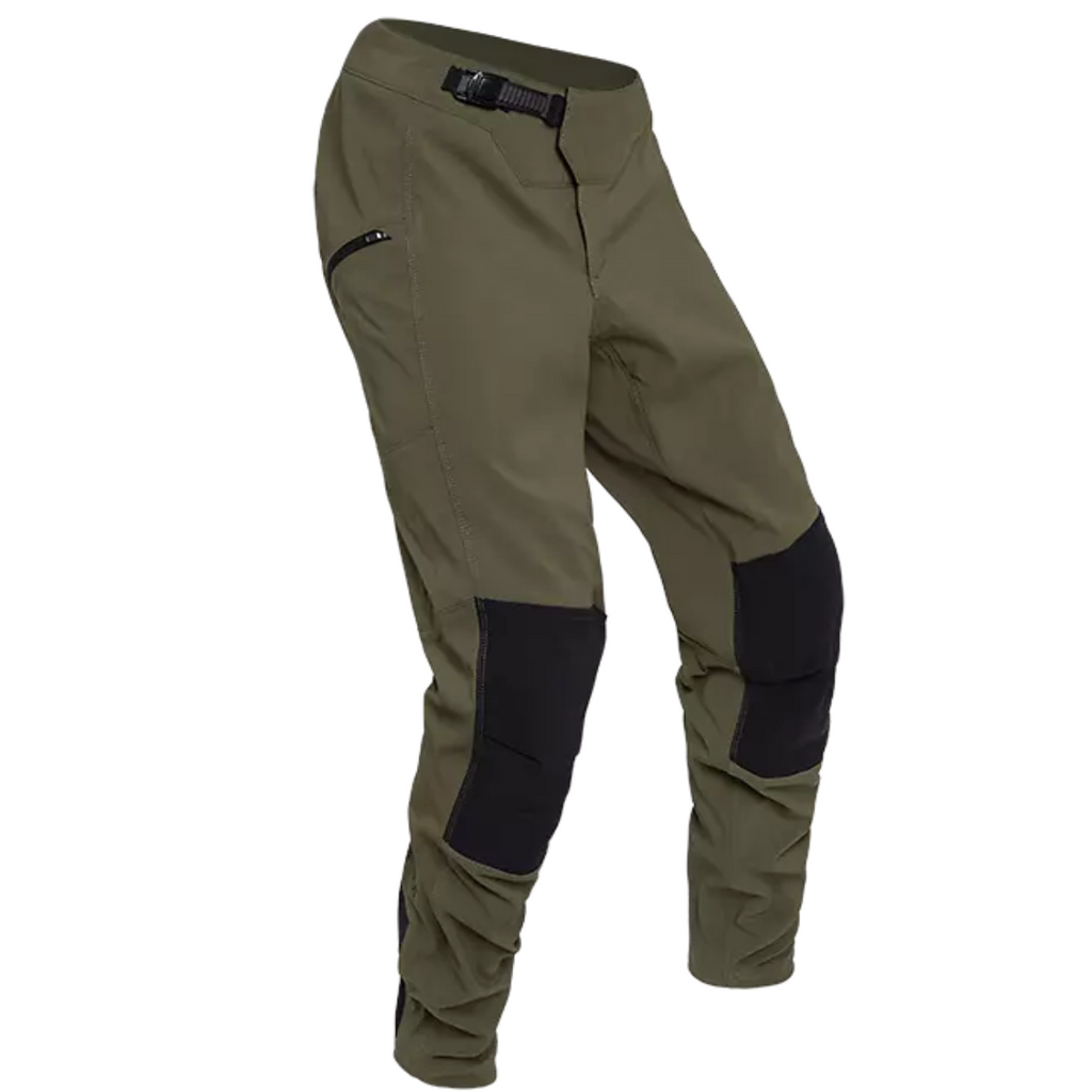 Fox Pantaloni Da Jogging Mimetici LW CAMO – Verde, Taglia L – Vita Elastica, Tasche Con Cerniera