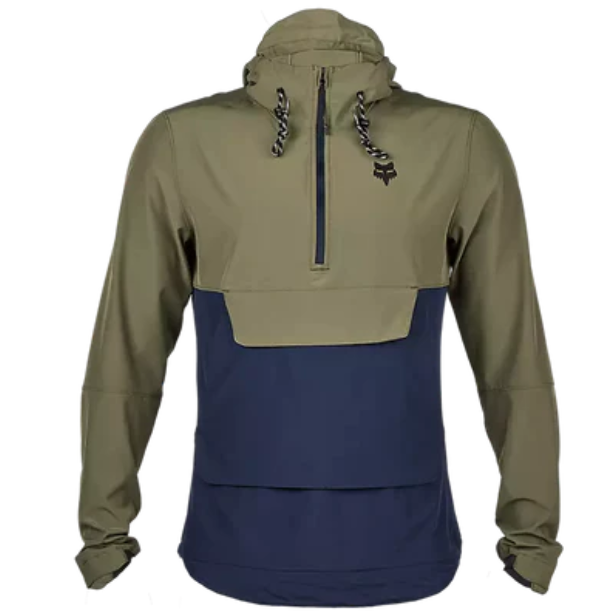 SUDADERA FOX RANGER WIND VERDE