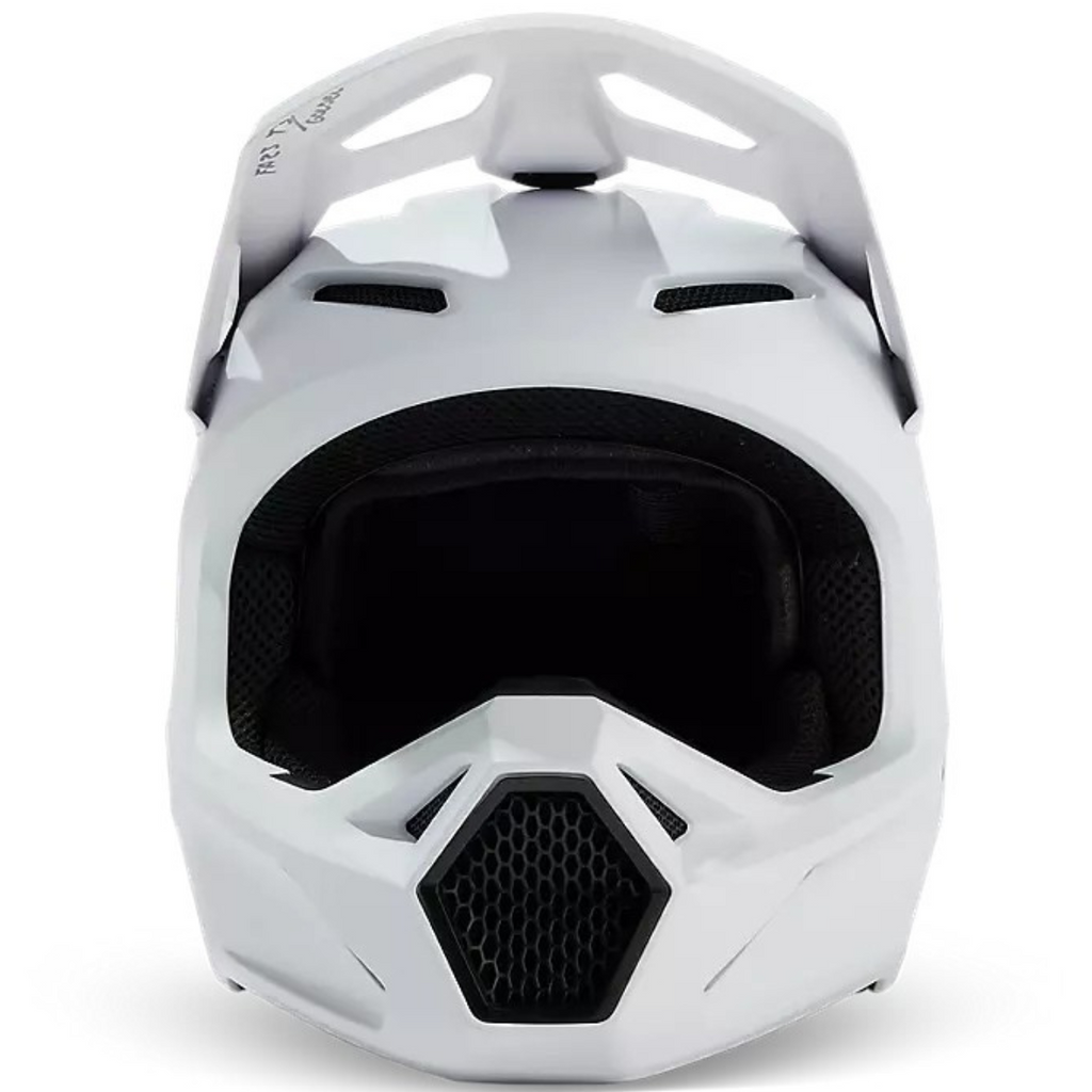 Casco fox v1 blanco sale