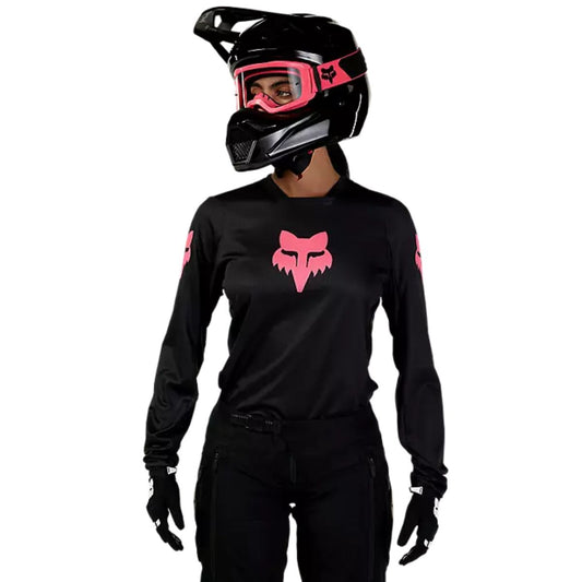 JERSEY FOX 180 BLACKOUT MUJER NEGRO