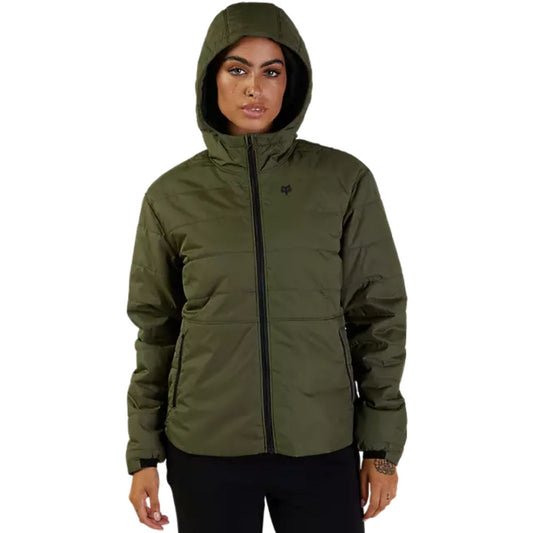 CHAMARRA FOX RIDGEWAY MUJER VERDE