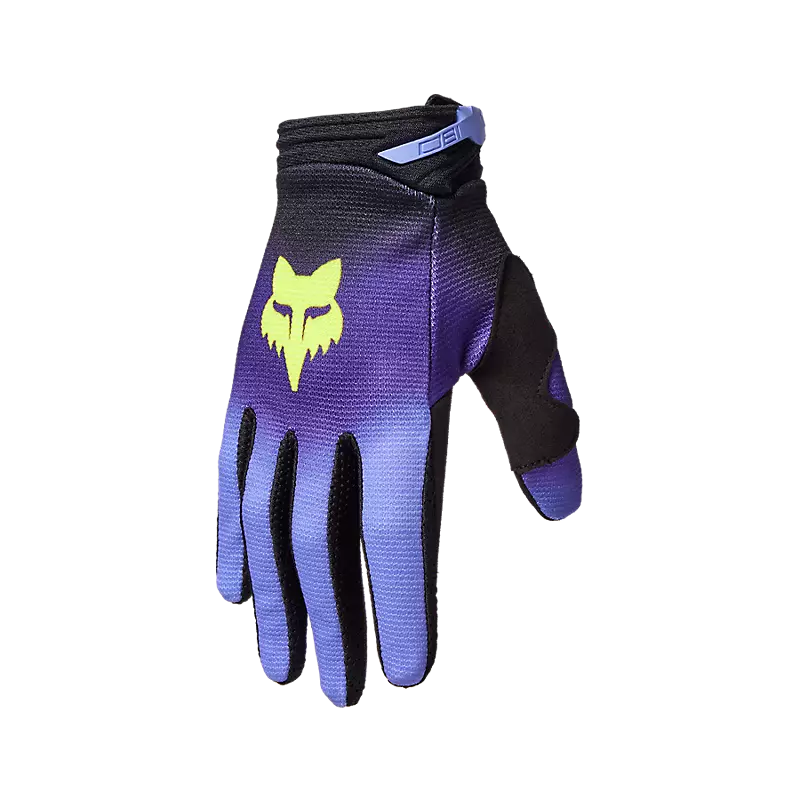 GUANTES FOX 180 INTERFERE NIÑO NEGRO