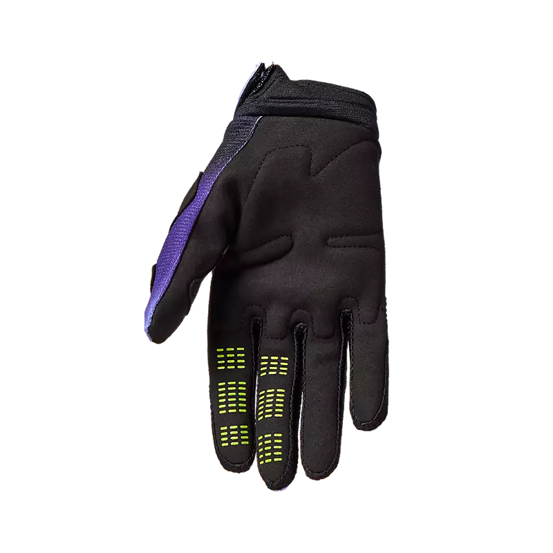 GUANTES FOX 180 INTERFERE NIÑO NEGRO