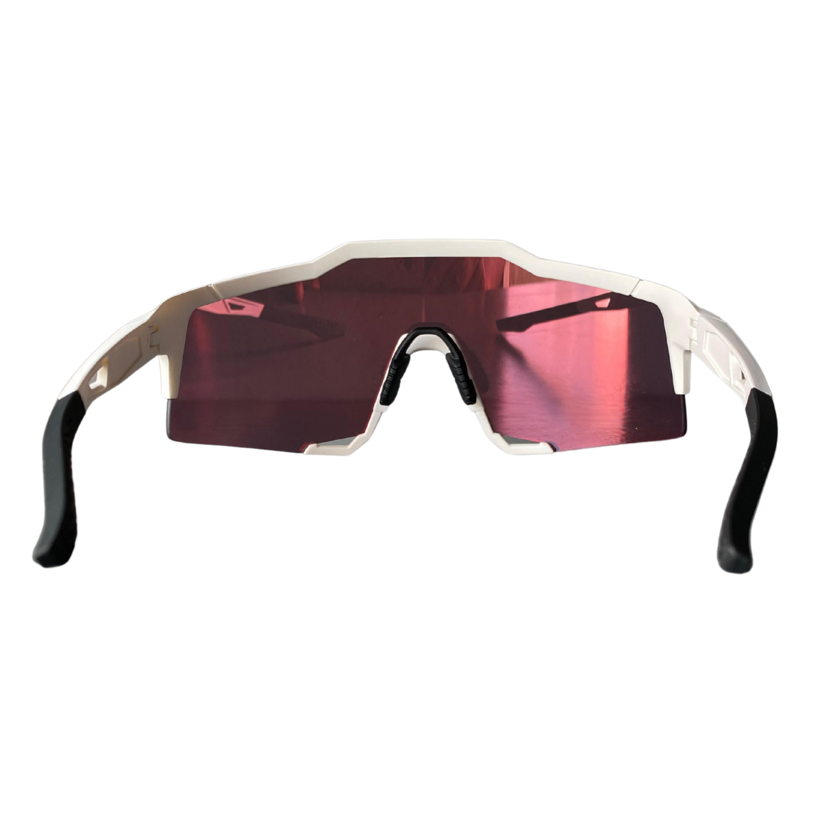 LENTES 100% SPEEDCRAFT SOFT TACT OFF WHITE HiPER RED MULTILAYER MIRROR LENS
