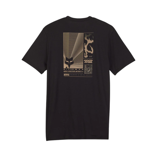 PLAYERA FOX TECH INTERFERE NEGRO MEDIANA