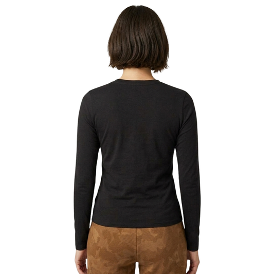 PLAYERA FOX TECH M LARGA ABSOLUTE MUJER NEGRO EXTRA CHICA