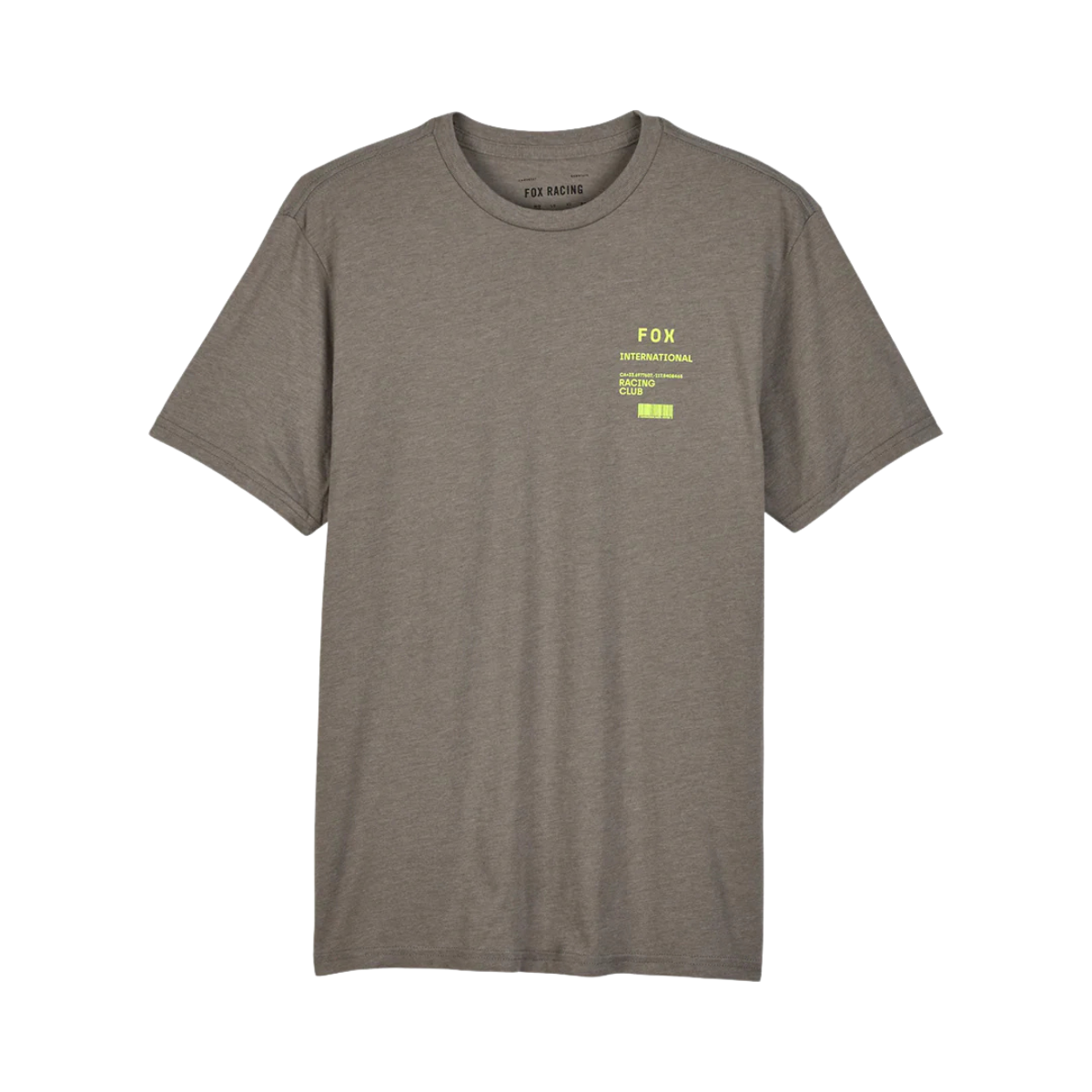 PLAYERA FOX RACE 1 GRIS