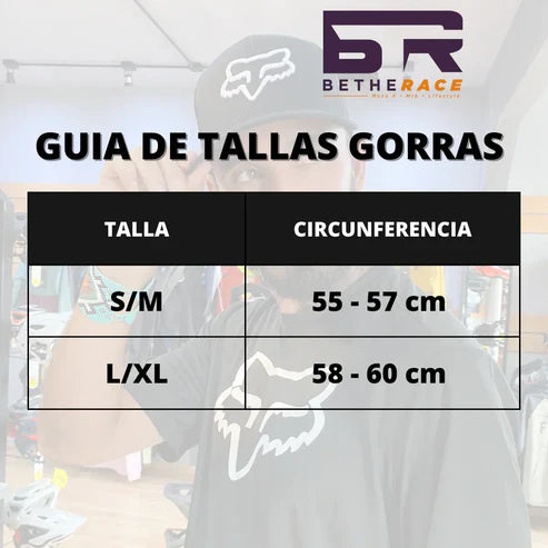 GORRA FOX FLEXFIT TECH FOX HEAD ROJO