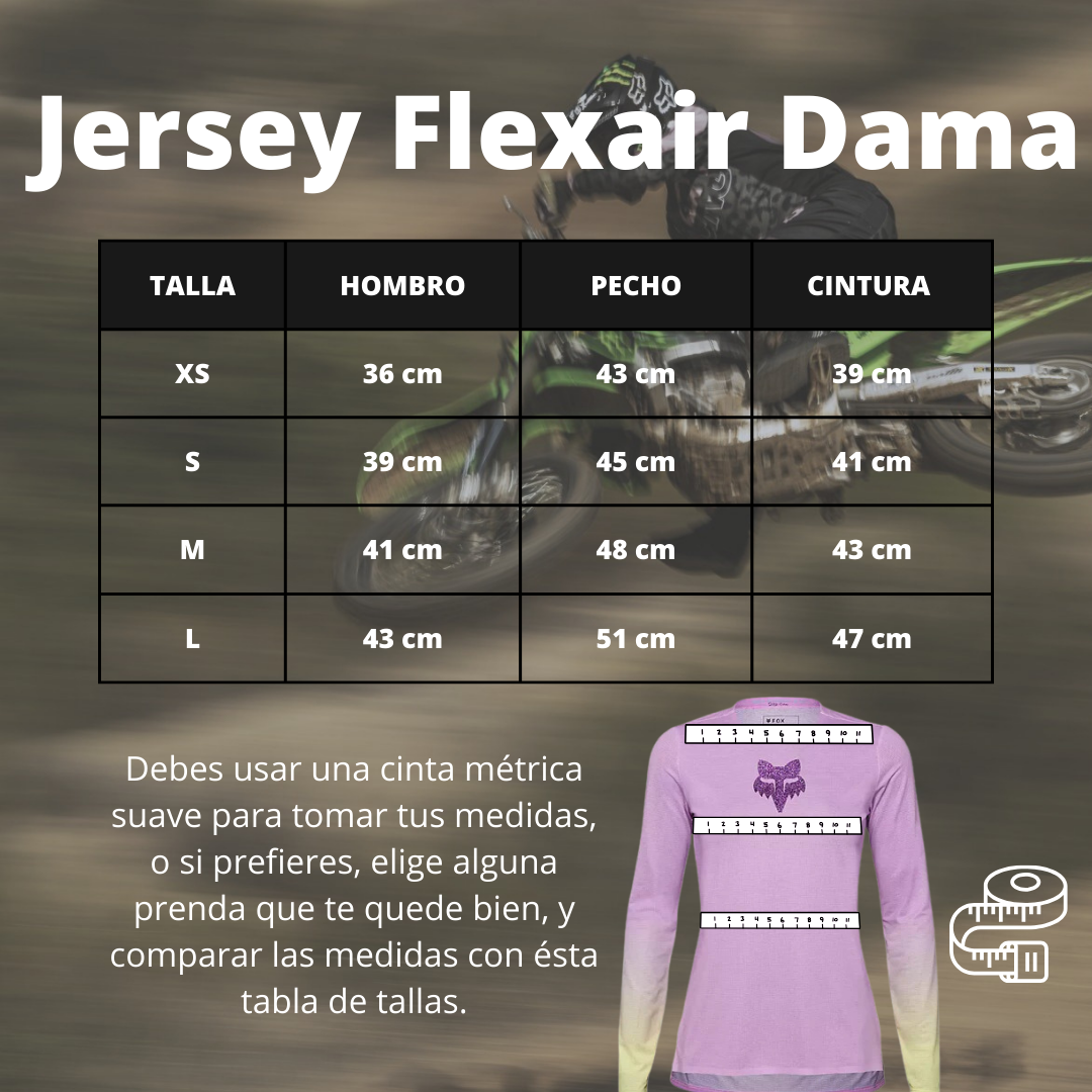 JERSEY FOX FLEXAIR DAMA TS57 NEGRO EXTRA CHICA