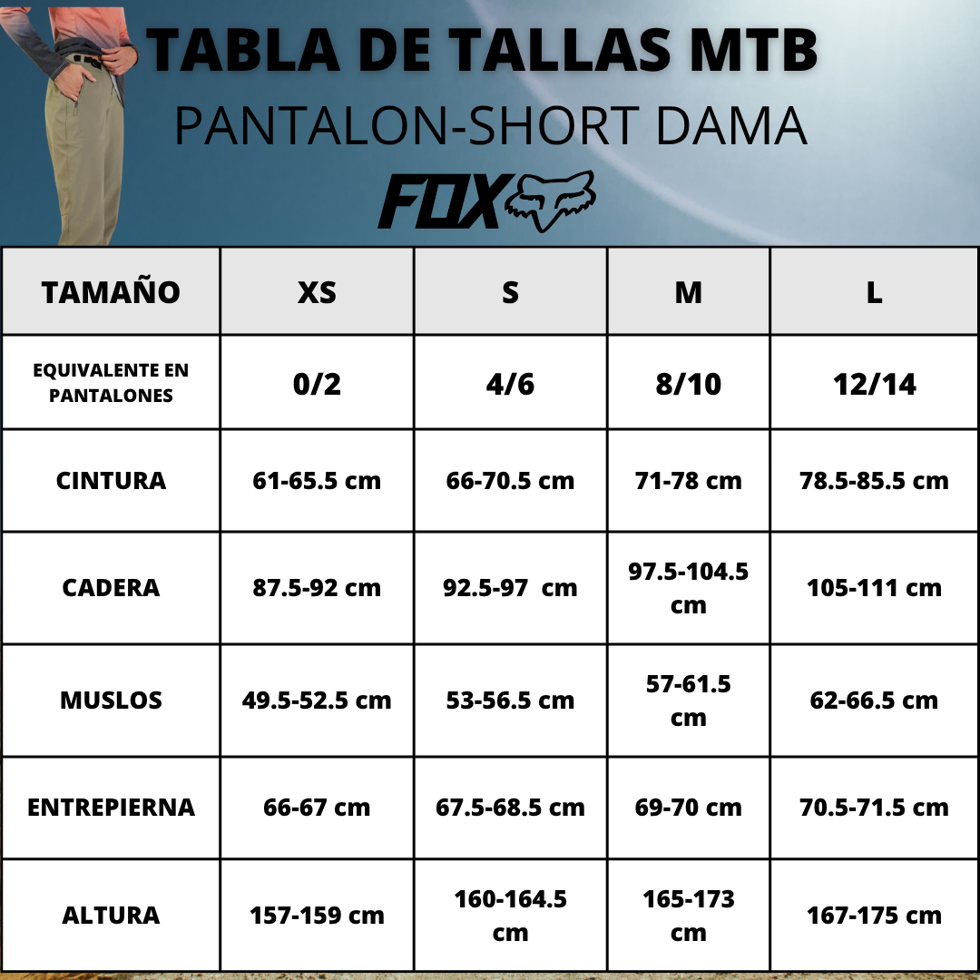 PANTALON FOX RANGER LUNAR MUJER CAFÉ