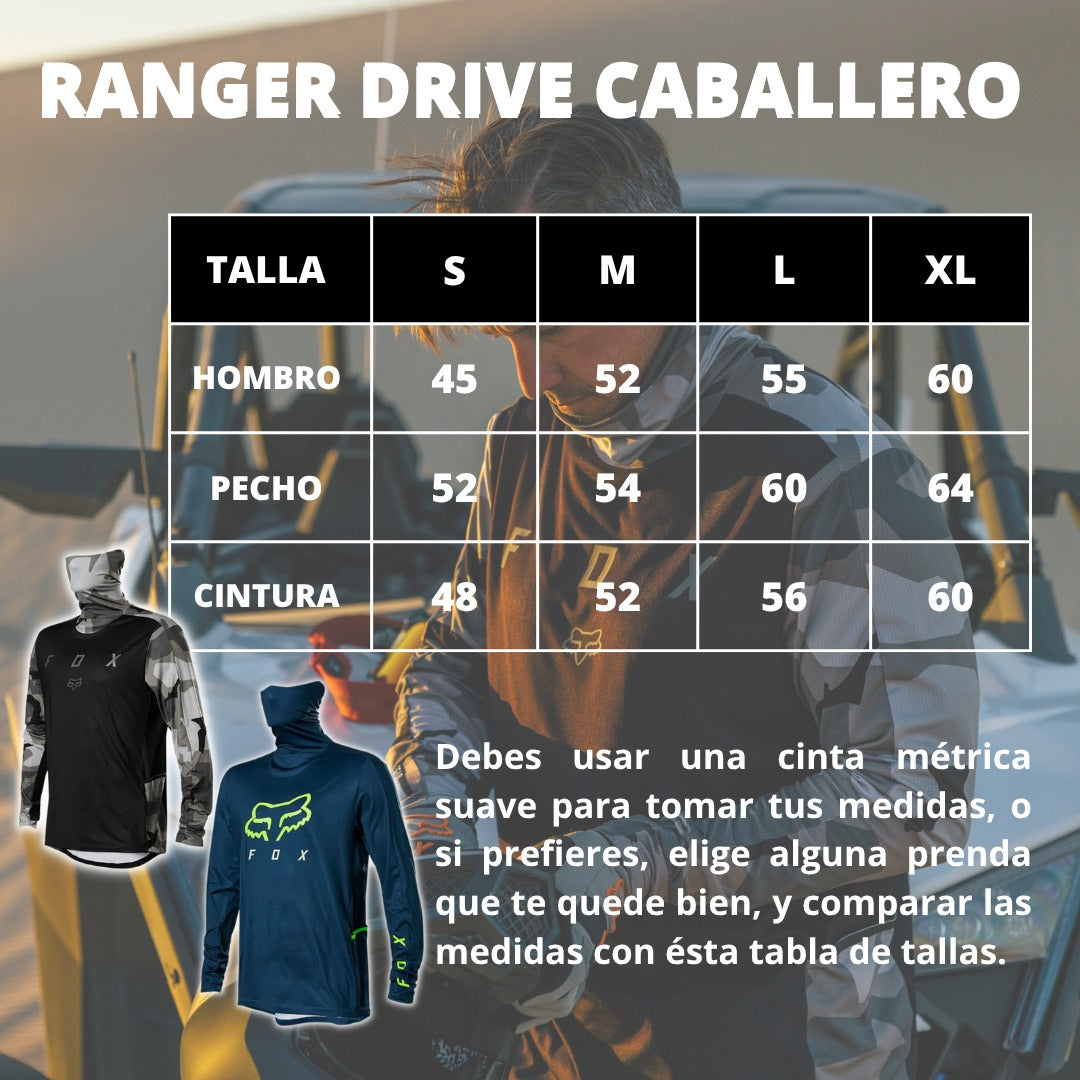 JERSEY FOX RANGER DRIVE NARANJA
