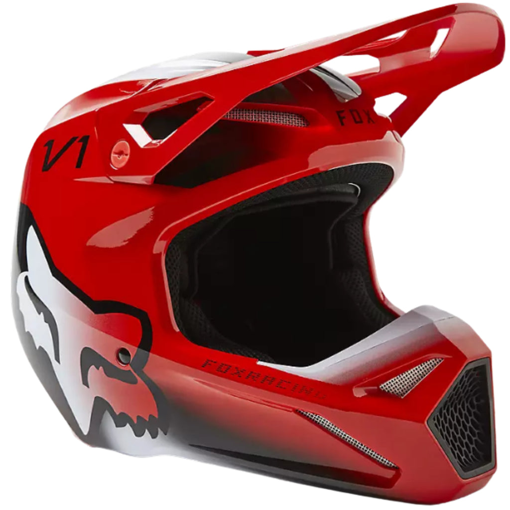 CASCO FOX V1 TOXSYK ROJO – BE THE RACE