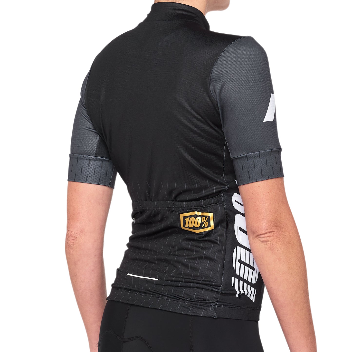 JERSEY 100% EXCEEDA DAMA NEGRO/GRIS