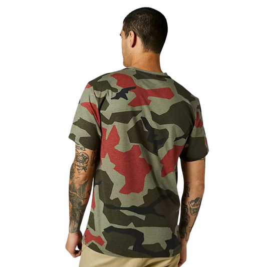 PLAYERA FOX TECH BNKR VERDE CAMO CHICA