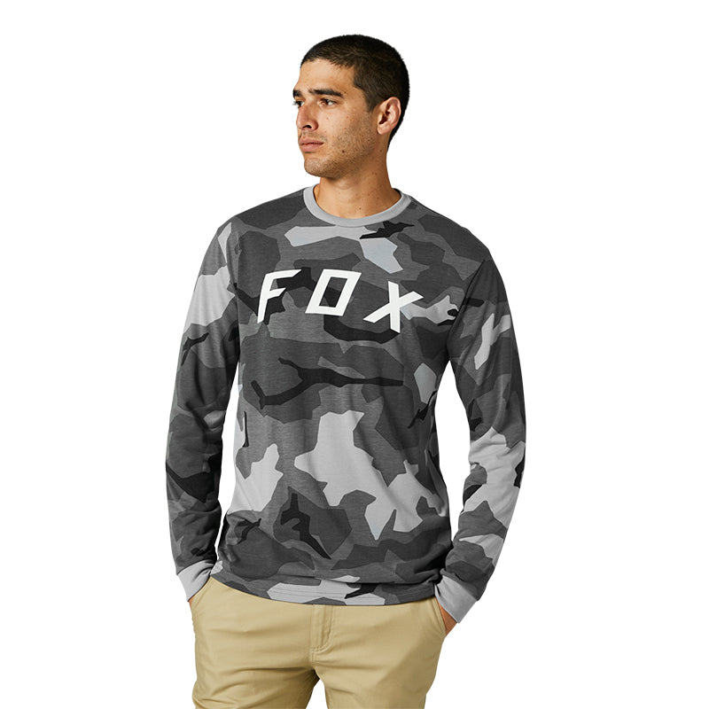 PLAYERA FOX TECH LS BNKR CAMO CHICA