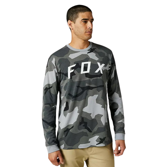 PLAYERA FOX TECH LS BNKR CAMO CHICA