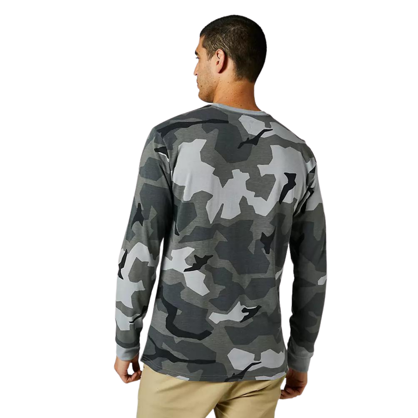 PLAYERA FOX TECH LS BNKR CAMO CHICA