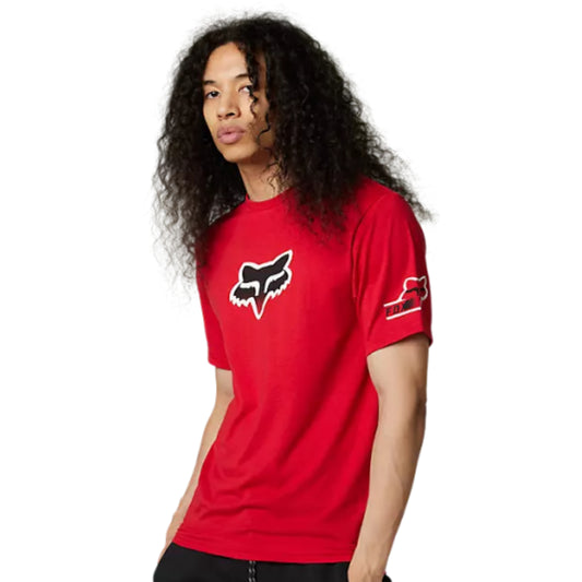 PLAYERA FOX TECH VIZEN ROJO CHICA