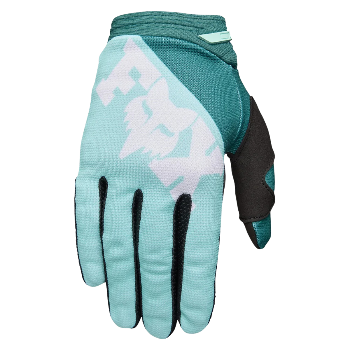 GUANTES FOX 180 RAID MUJER AZUL