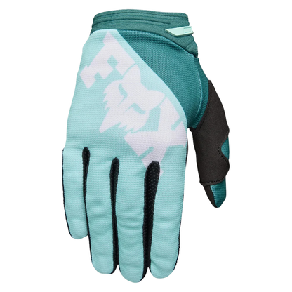 GUANTES FOX 180 RAID MUJER AZUL