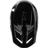 CASCO FOX V1 SOLID NEGRO BRILLANTE