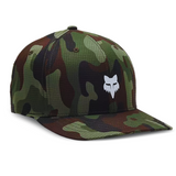 GORRA FOX FLEXFIT FOX HEAD VERDE CAMO