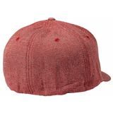 GORRA FOX TRANSPOSITION FLEXFIT ROJO/BLANCO