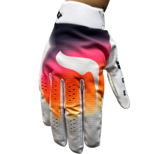 GUANTES FOX FLEXAIR RYVR BLANCO EXTRA GRANDE