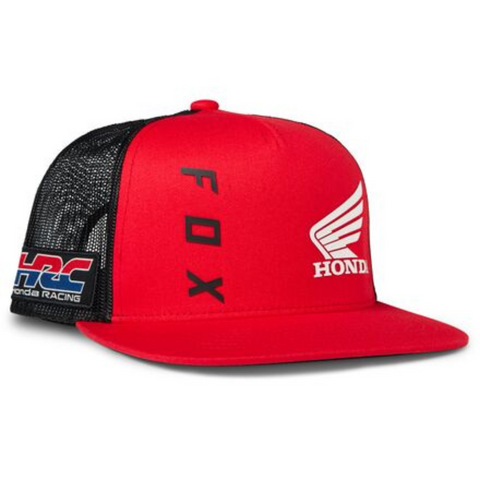 GORRA FOX SNAPBACK X HONDA ROJO OS