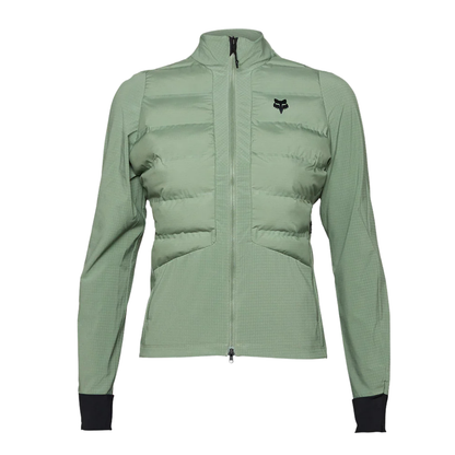 CHAMARRA FOX FLEXAIR FIRE HYBRID  MUJER VERDE