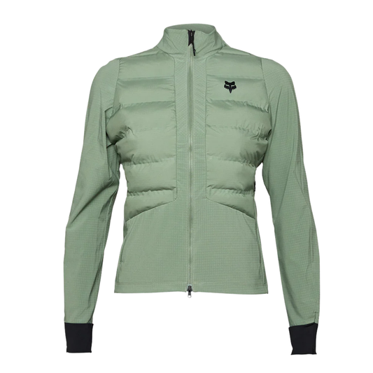 CHAMARRA FOX FLEXAIR FIRE HYBRID  MUJER VERDE
