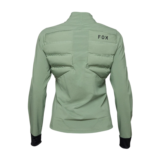 CHAMARRA FOX FLEXAIR FIRE HYBRID  MUJER VERDE