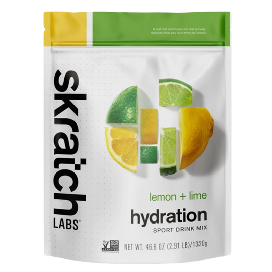 POLVO PARA PREPARAR BEBIDA SKRATCH LABS HYDRATION STRAWBERRY LEMON 440GR