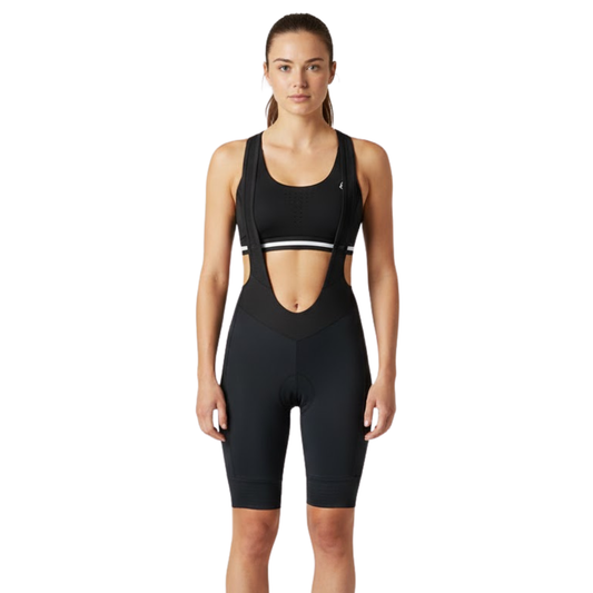 BIB SHORT FOX FLEXAIR DAMA NEGRO