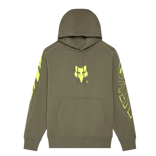 SUDADERA FOX PULLOVER OV ELEVATED VERDE MEDIANO